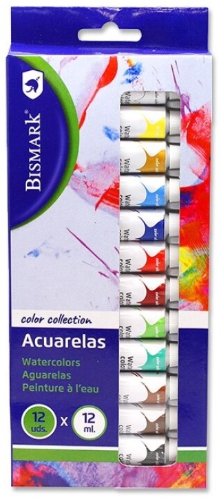 Acuarelas Bismark en tubo